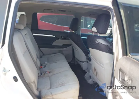 2019 Toyota Highlander Le from USA, damaged, VIN 5TDZZRFHXKS334180